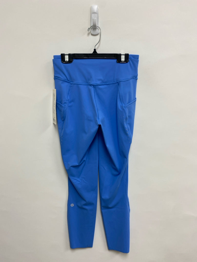 NWT Lululemon Size 6 Light Blue Athletic Leggings