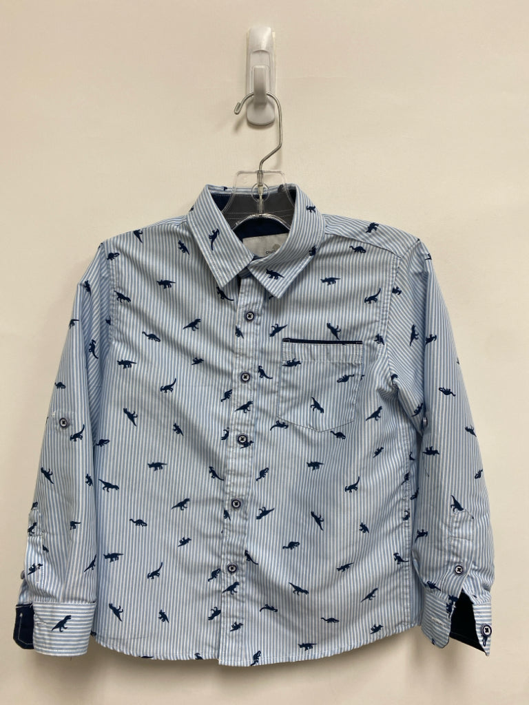 SIZE 5 Blue White Stripe Boy&