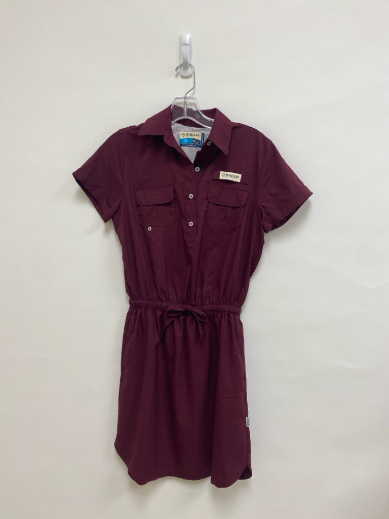 MAGELLAN Size XS Burgundy Ladies Dress