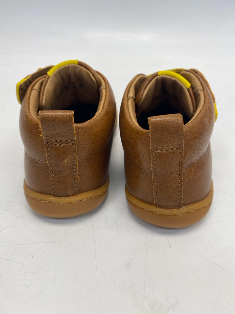 Camper SIZE 24 Brown Yellow Lace-Up Boy&