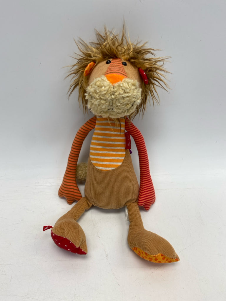 Brown Multi Color Lion Stuffed Animal
