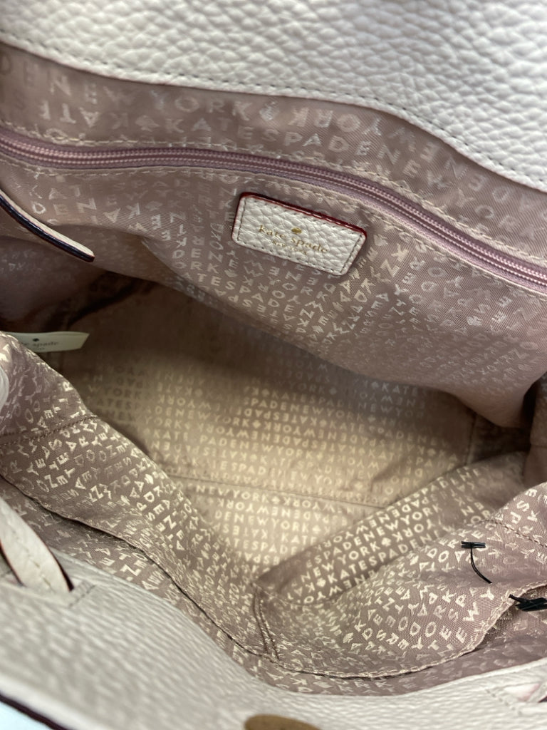 Kate Spade Beige Tassel(es) Backpack