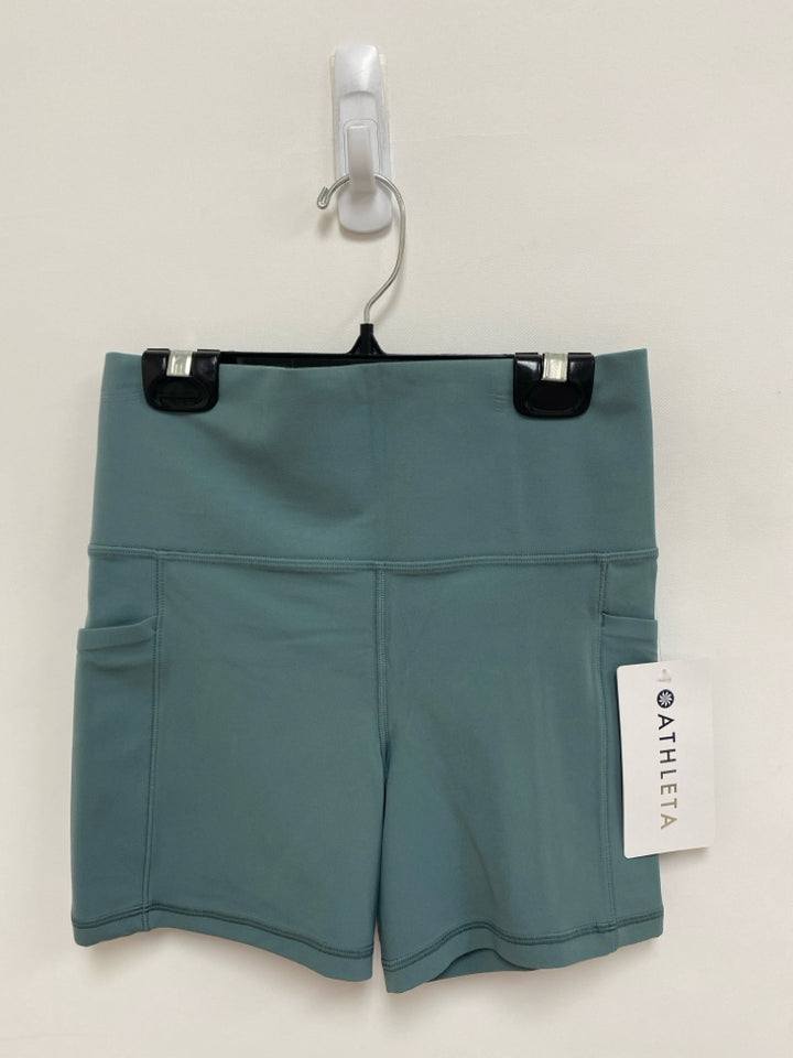 NWT Athleta Size S Dusty Blue Athletic Shorts