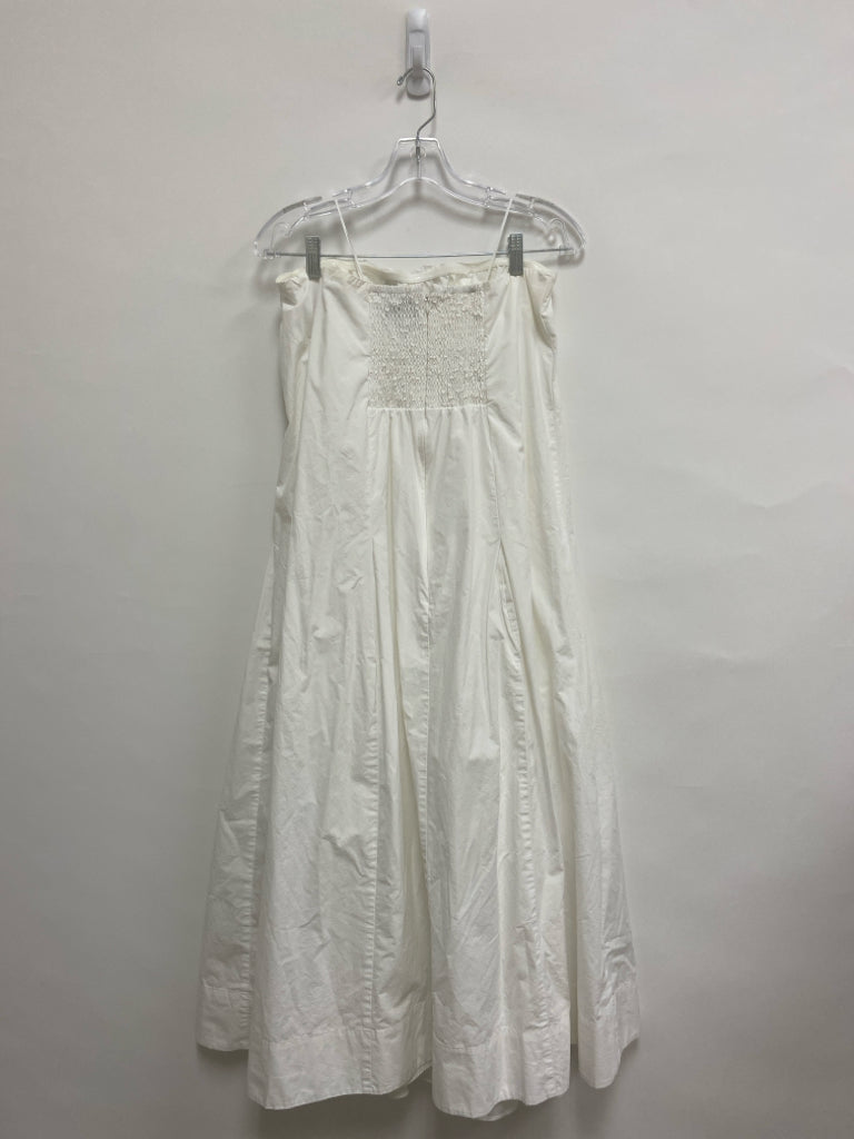 Size XL White Strapless Ladies Dress