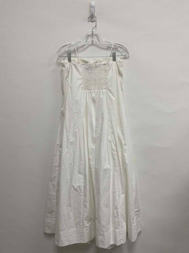 Size XL White Strapless Ladies Dress