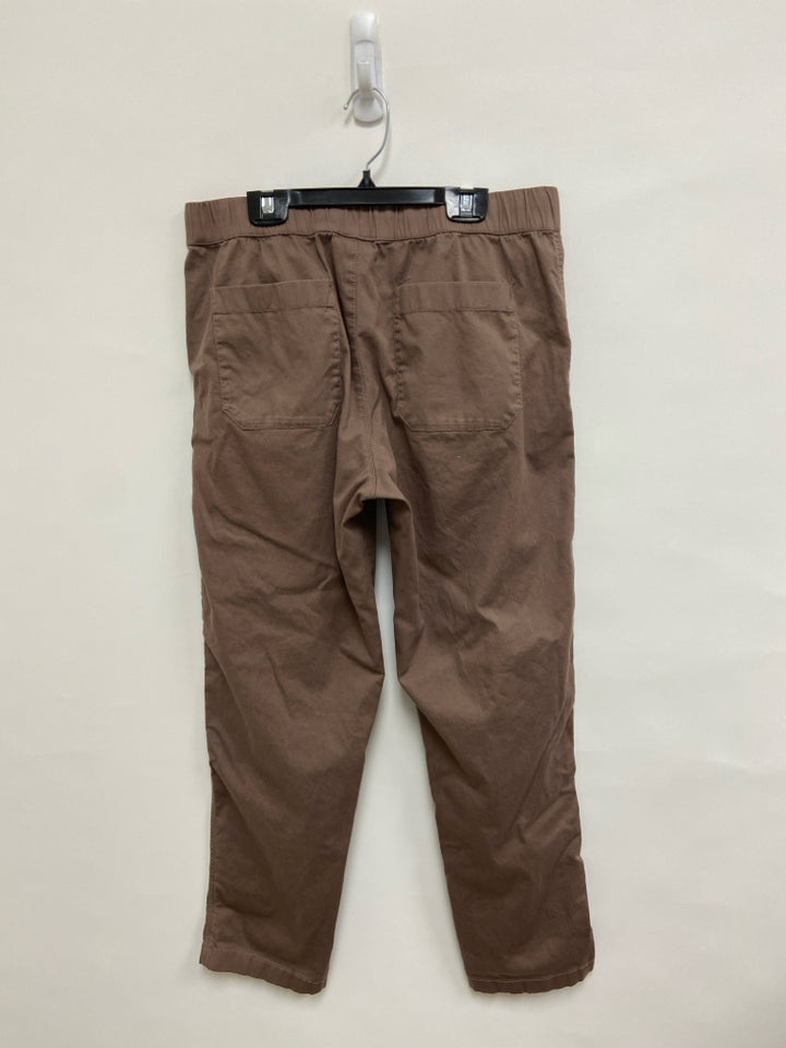 Size M Brown Pull-on Ladies Pants
