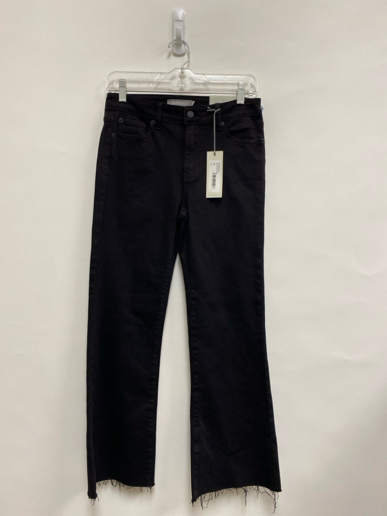 NWT Size 6 Black Denim Ladies Jeans