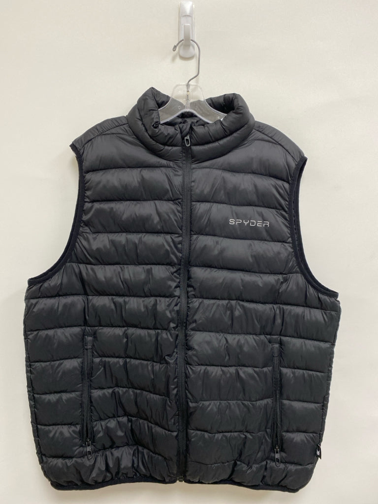 Spyder Size XL Black Puffer Men&