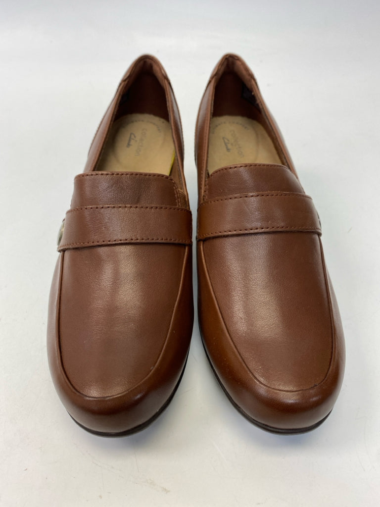NWOT Clarks US Size 9.5 Brown Heels