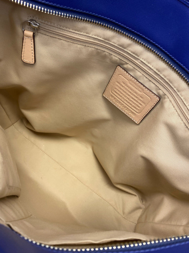 Coach Dark Blue Handbag