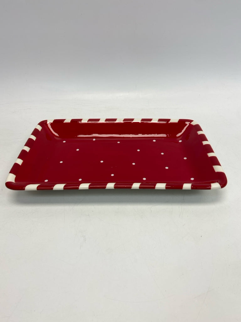 Red White Dots Christmas
