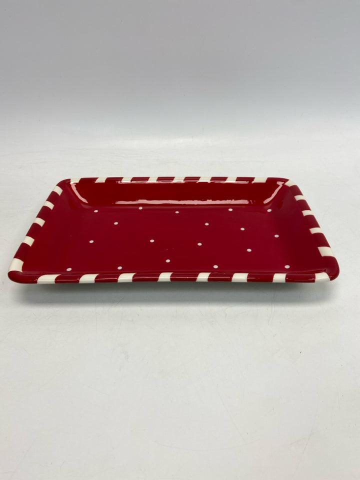 Red White Dots Christmas