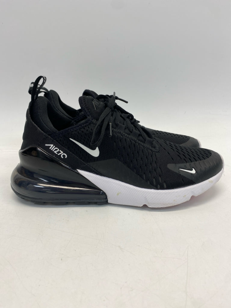 Nike SIZE 6.5 Black White Lace-Up Girl&