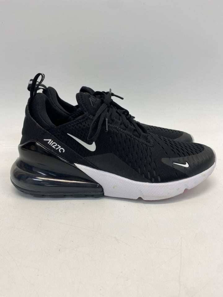 Nike SIZE 6.5 Black White Lace-Up Girl&