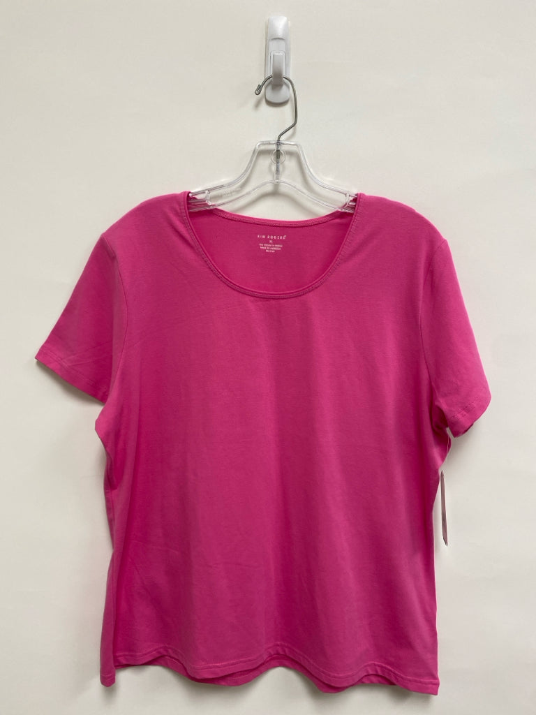 NWT Kim Rogers Size XL Pink Ladies Top