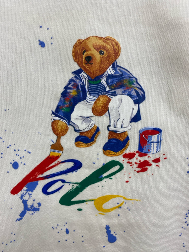 NWT Ralph Lauren SIZE 12M White/Navy Multi Color Boy&