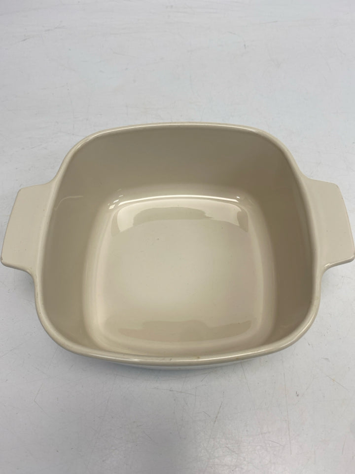 Corningware Cream Hearts Bakeware
