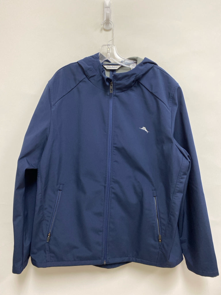 Tommy Bahama Size XL Navy Hooded Men&