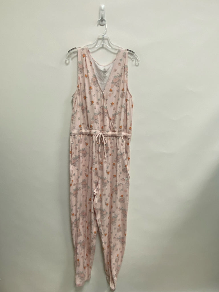 Disney Size XL Pale Pink Sleeveless Ladies Jumpsuit