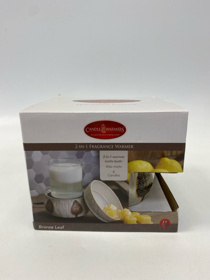 NEW/BOX Cream Candle