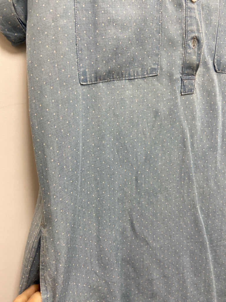 Marine Layer Size S Blue White Polka Dot Ladies Dress