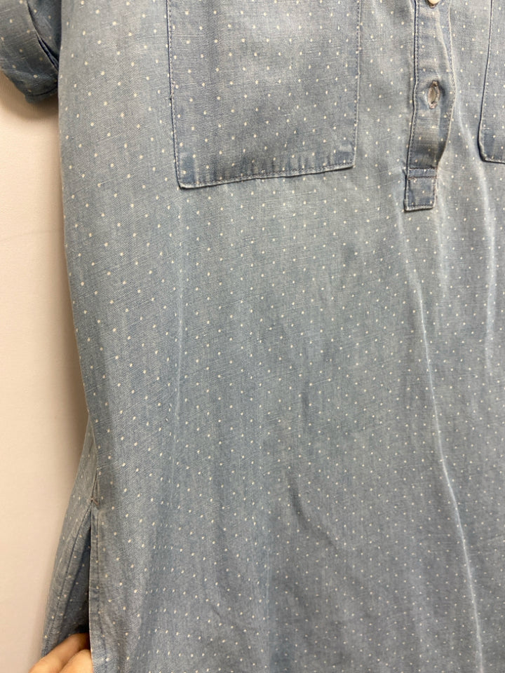 Marine Layer Size S Blue White Polka Dot Ladies Dress