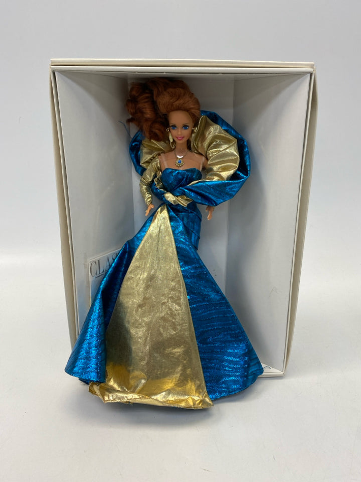 Barbie Royal Blue Gold Doll