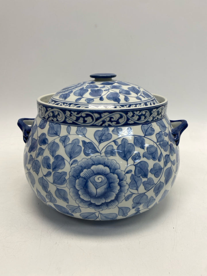 Blue/White Floral Ceramic Bowl(s)