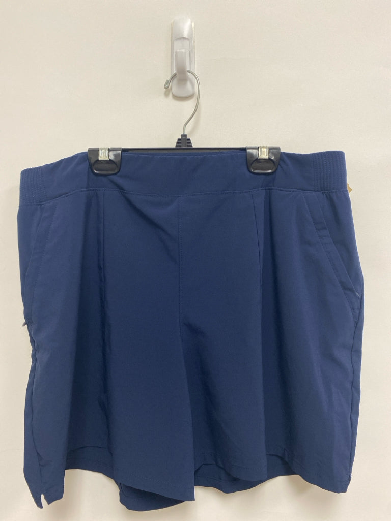 Columbia Size L Navy Athletic Shorts
