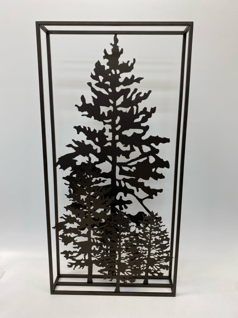 Bronze 3-D Metal Wall Hanging