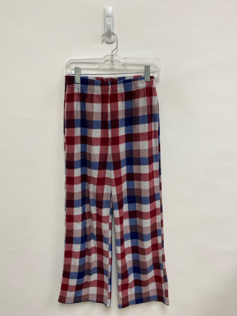 Eddie Bauer SIZE 10/12 Navy Red/Gray Checkered Boy&