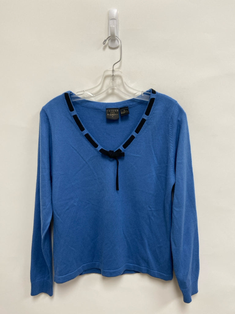 Size M Blue Black Ladies Sweater