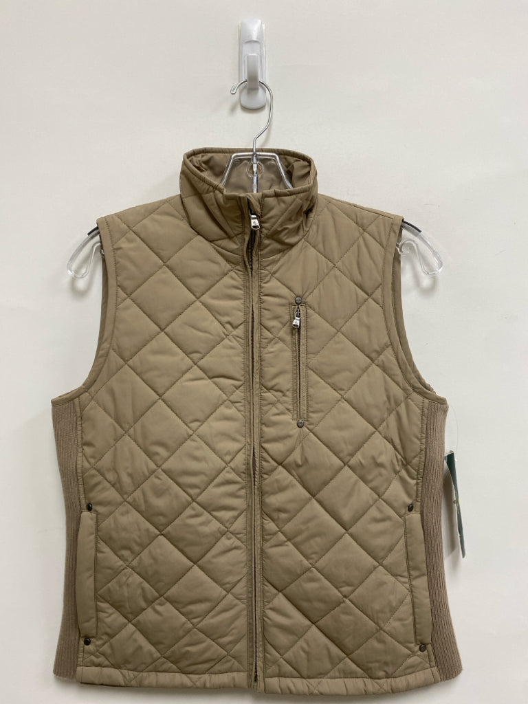 NWT Lauren Ralph Lauren Size XS Taupe Quilted Ladies Vest