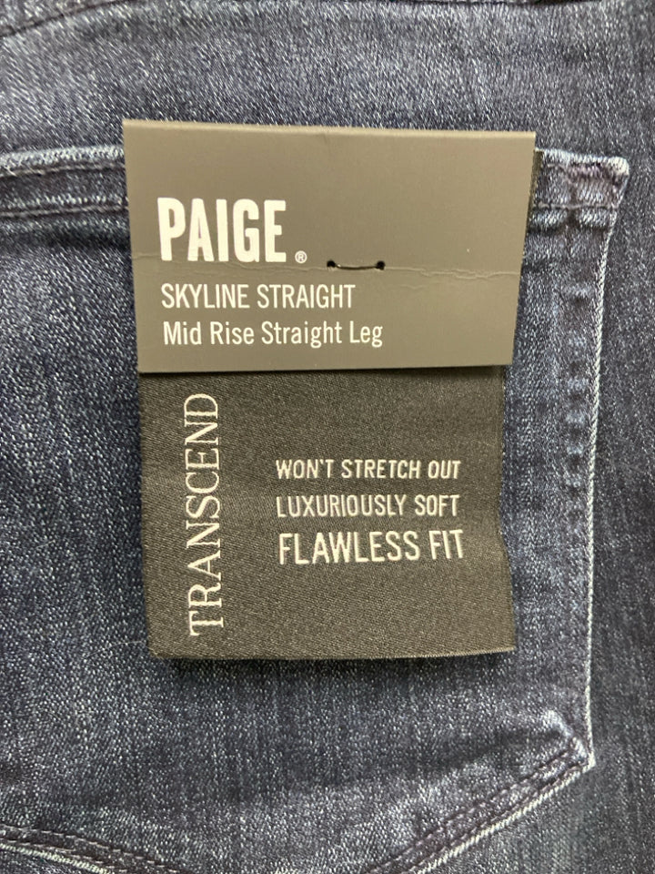 NWT Paige Size 31 Faded Navy Ladies Jeans