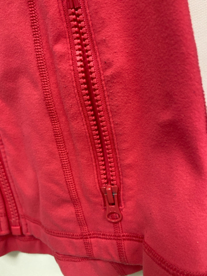 Lululemon Size 4 Pink Zip Down Athletic Jacket