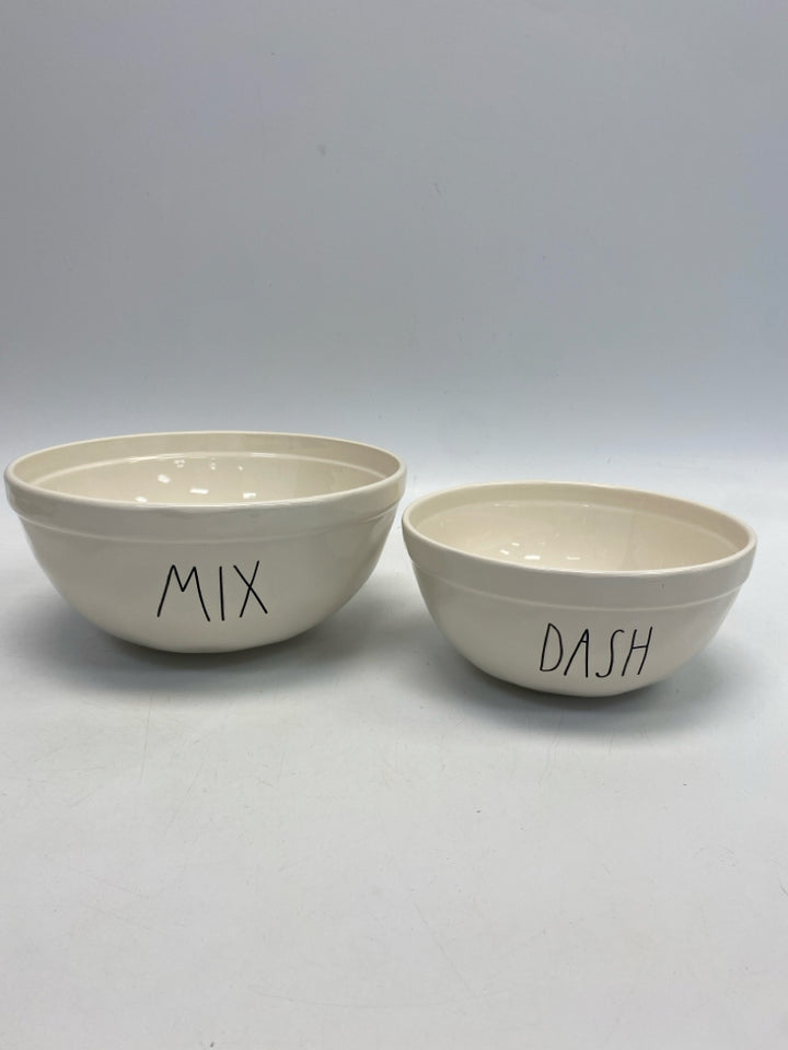 Rae Dunn White Black Words Bowl(s)