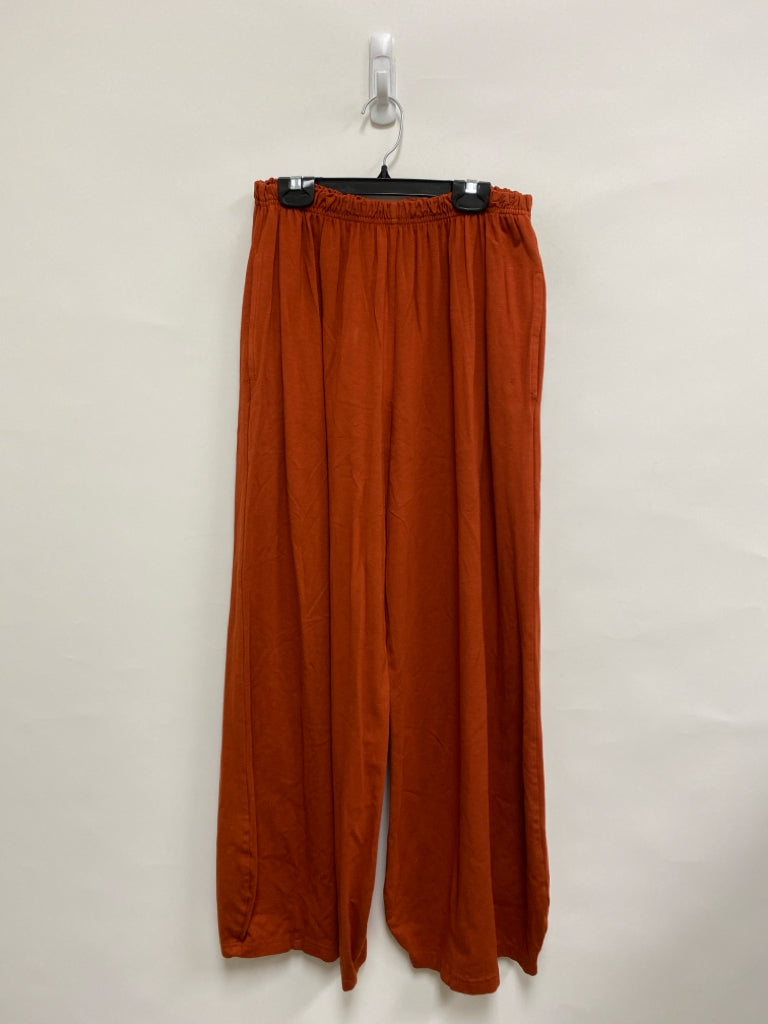 Bryn Walker Size S Dark Terra Cotta Wide Leg Ladies Pants