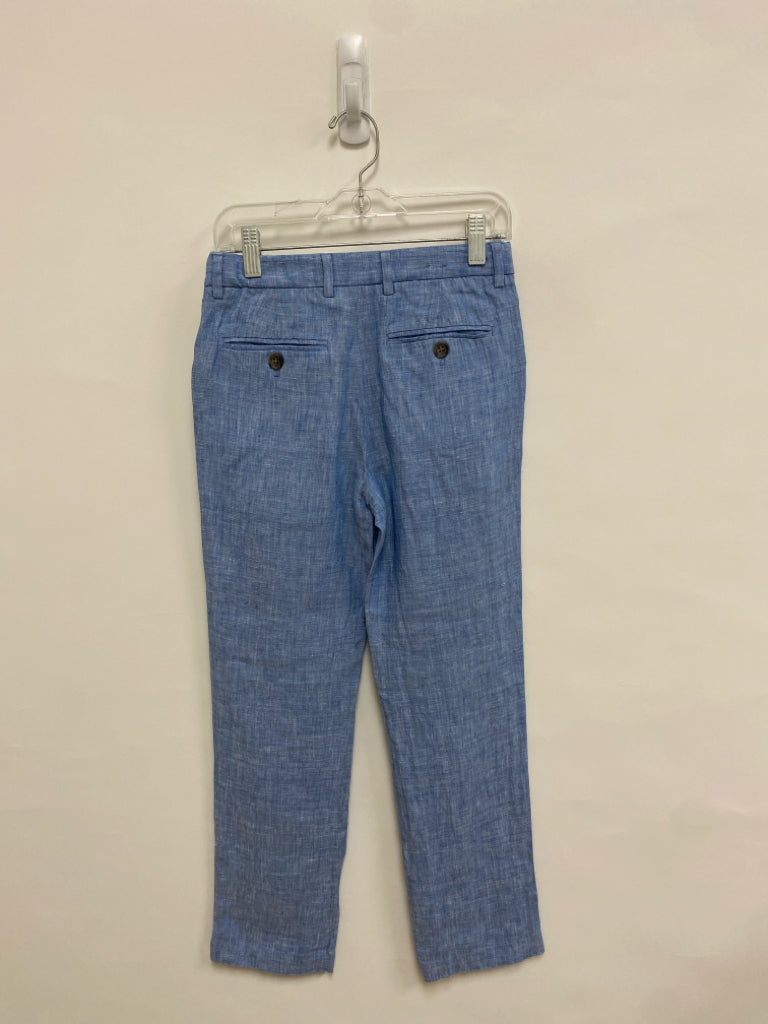 Crew Cuts SIZE 8 Blue Linen Boy&