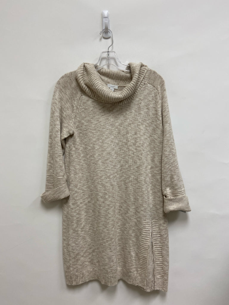 J Jill Size S Beige Cowl Neck Ladies Sweater