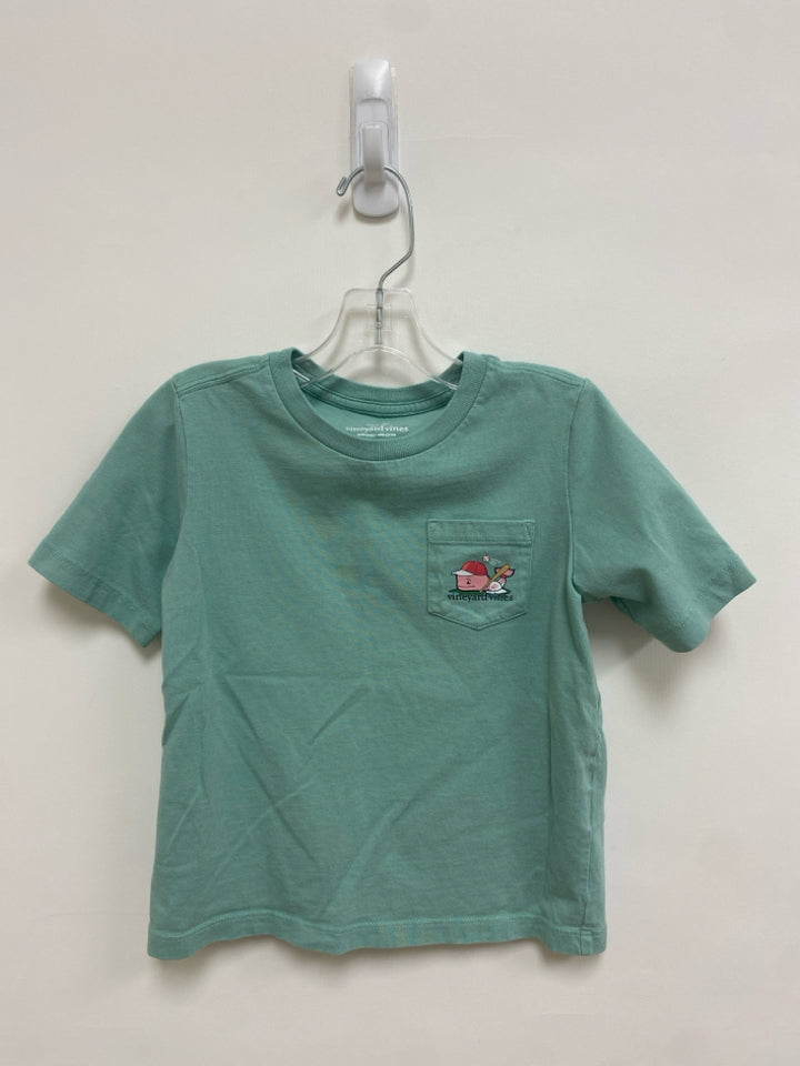 Vineyard Vines SIZE 4T Seafoam Pink Baseball Boy&
