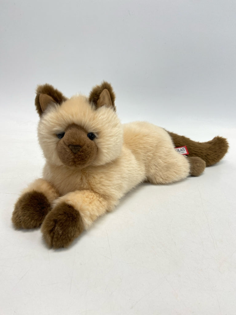 Cream Brown Cats Stuffed Animal