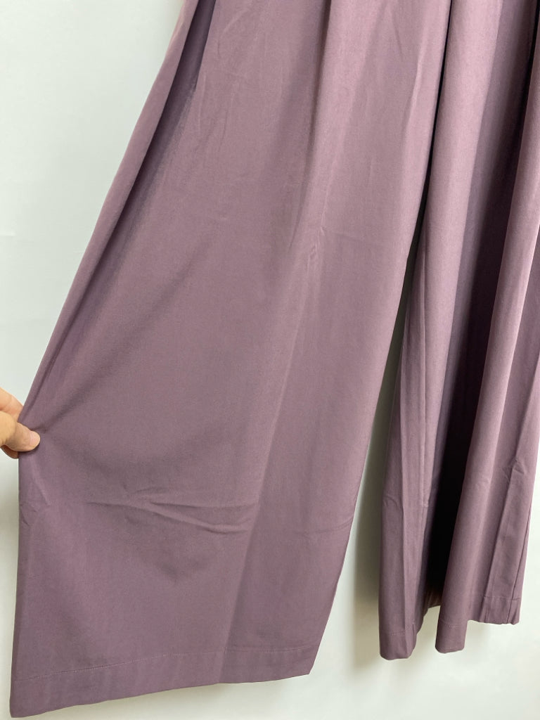 Athleta Size 8 Lavender Wide Leg Athletic Pants