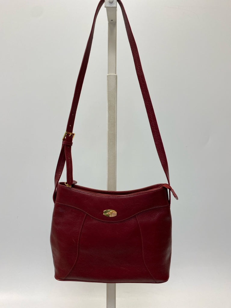 Aigner Dark Red Handbag