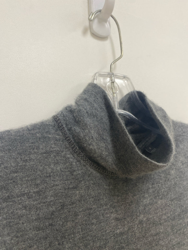 Neiman Marcus Size S Gray Sleeveless Cashmere Ladies Sweater