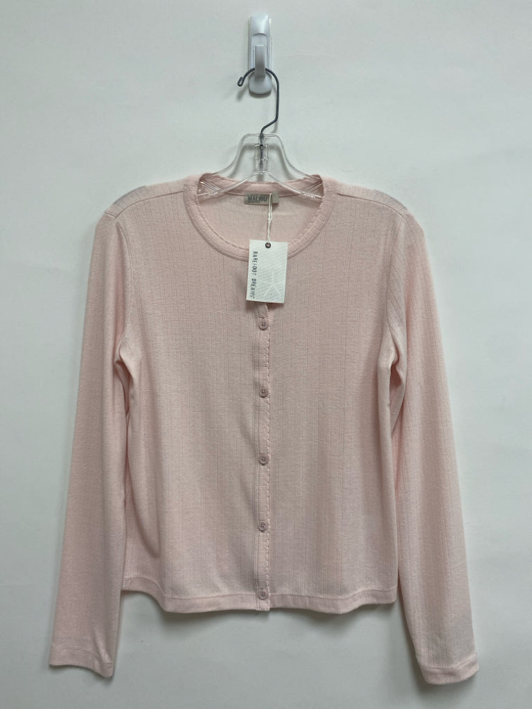 NWT Barefoot Dreams Size S Pale Pink Cardigan Ladies Top