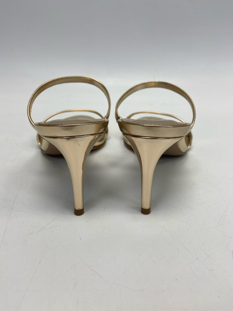 NWOT Schutz  Size 9 Gold Sandals