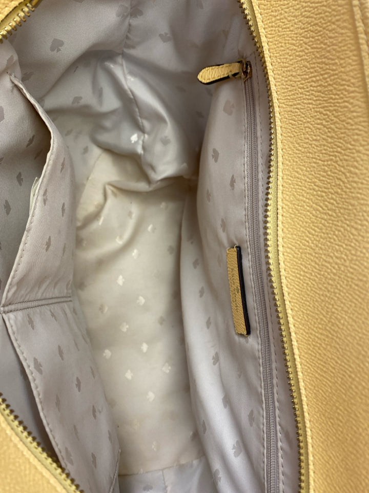 Kate Spade Yellow Handbag