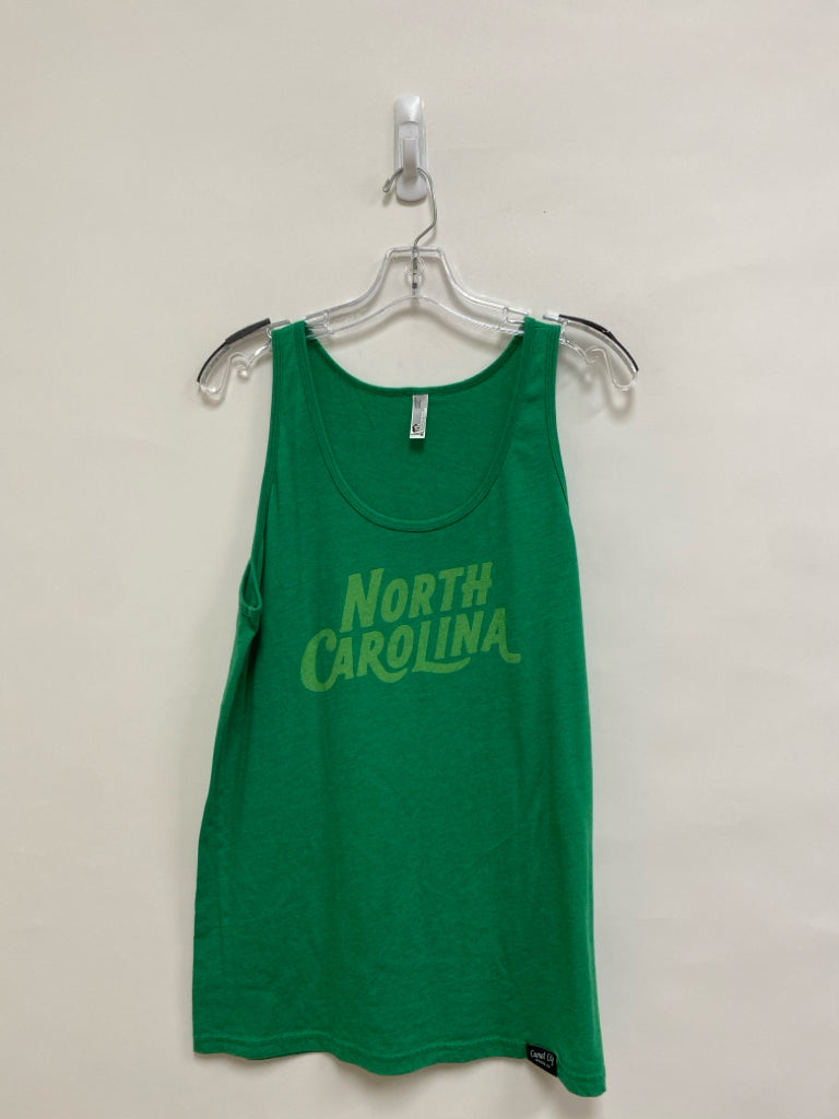 American Apparel Size XL Green Sleeveless Ladies Top