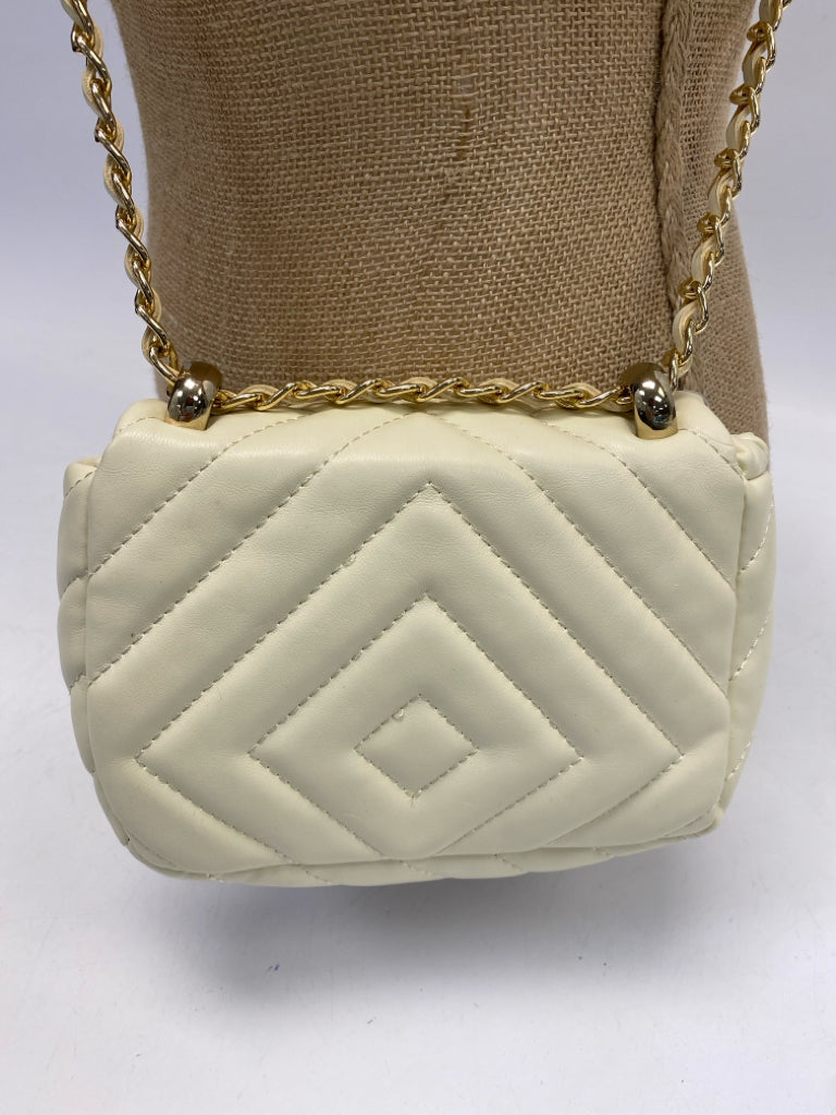 Nordstrom Ivory Quilted Crossbody