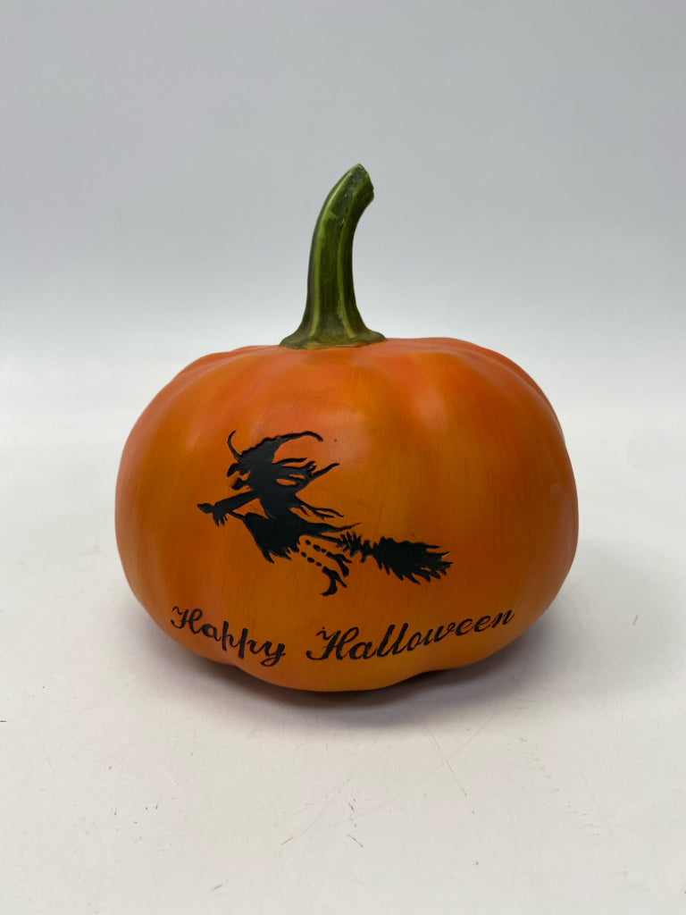 Orange Black Witch Halloween